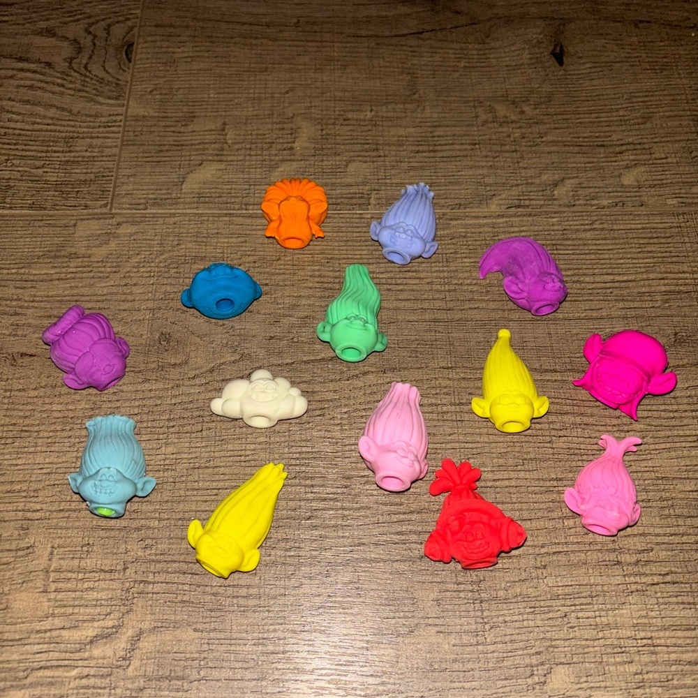 Trolls  Eraser Collection
